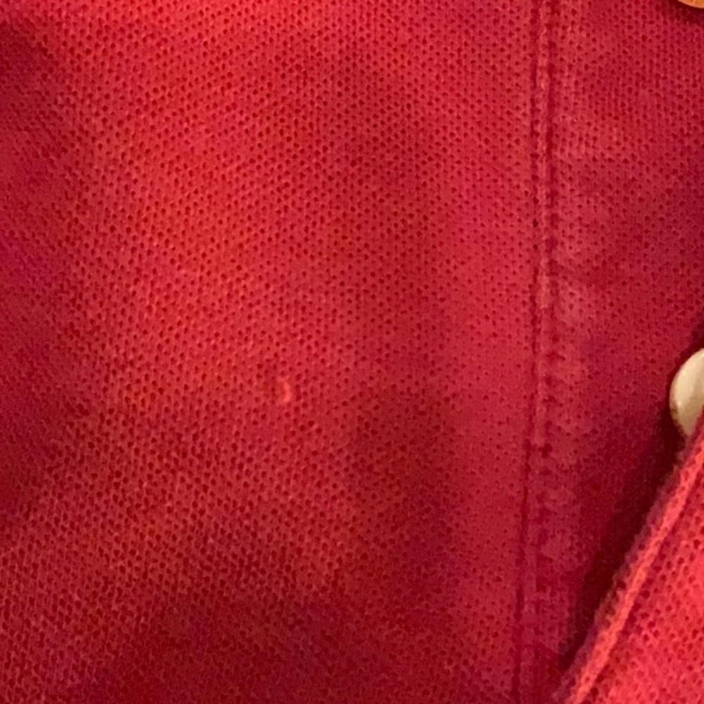 Timberland Red Polo Shirt with logo - Picture 10 of 11